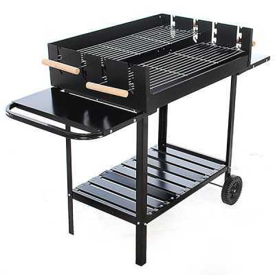 CB 280X Charcoal Barbecue with Double Grid 75 x 50 Cooking Surface