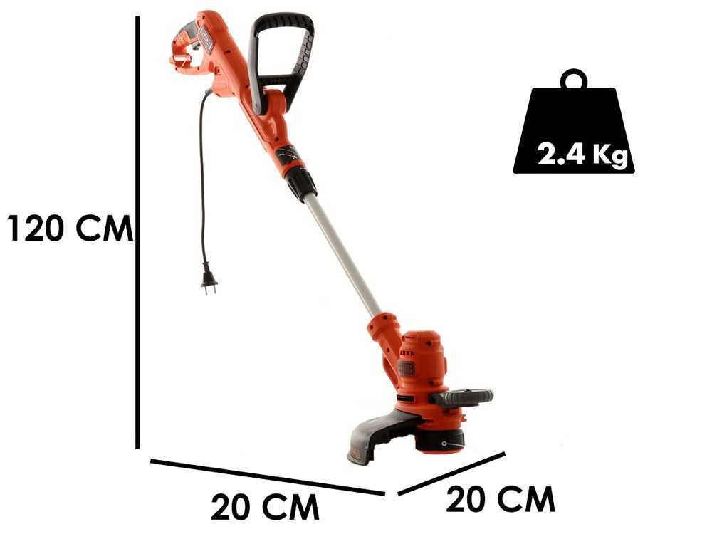 Electric grass trimmer ST4525 / 450 W / 25 cm, Black+Decker - Trimmers