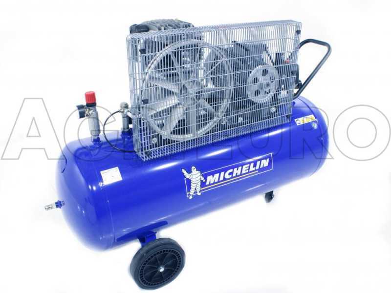 Michelin MCX 300 598 - Belt-driven Electric Air Compressor - 5.5 Hp Motor - 270 L 