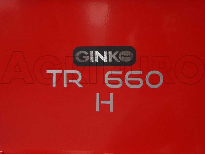 GINKO TR 660 Extensible Tracked Power Barrow with Hydraulic Tipping, Honda GX200 Engine