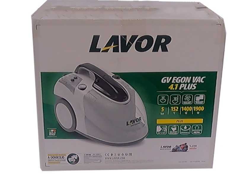 LAVOR GV Egon VAC 4.1 Plus Steam Cleaner - Rechargeable Water Tank