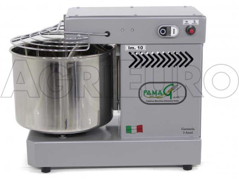 Countertop spiral mixer 6 Kg PINA 10 MO