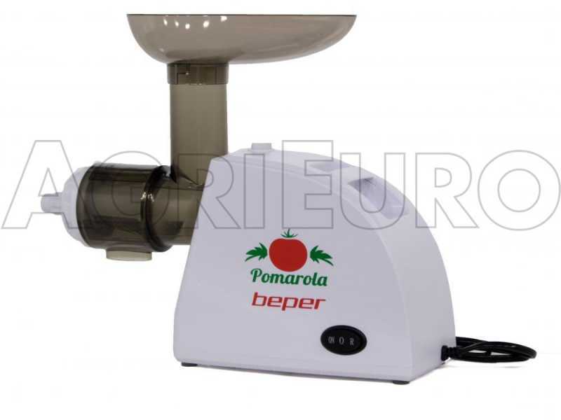 Beper Pomarola electric tomato press - 300 W 230 V motor - passata machine