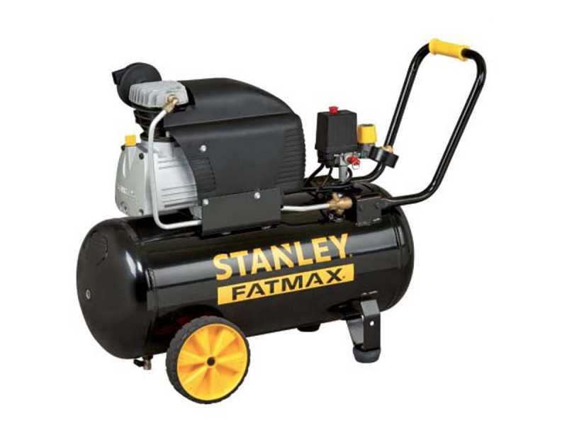 Stanley Fatmax D250/10/50s - Wheeled Electric Air Compressor - 2.5 Hp Motor  - 50 L compressed air