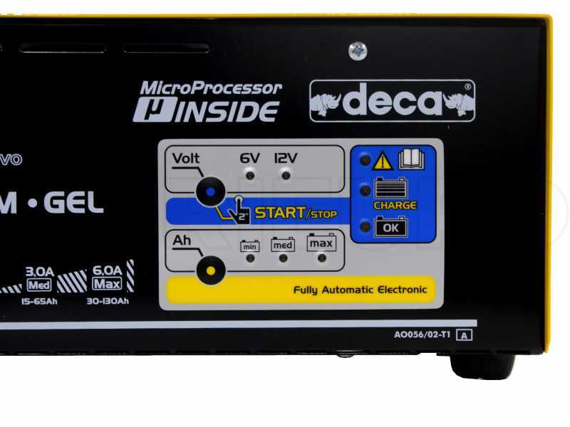 Chargeur de batterie auto/moto Deca FL 1112 - électronique - monphasé -  pour batteries 6-12V