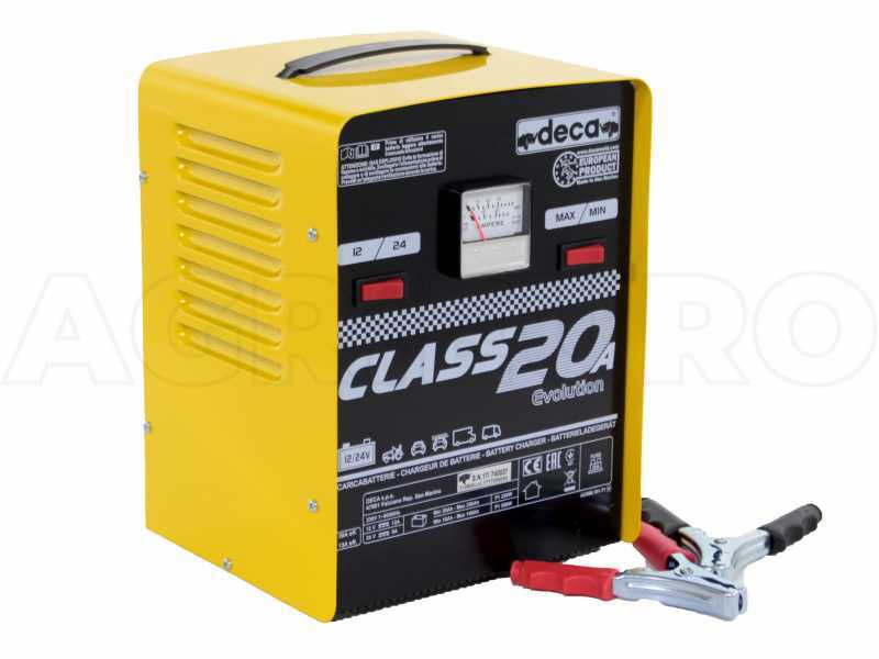 Deca CLASS 20A Car Battery Charger - single-phase power supply - Car Battery Charger - single-phase power supply - 12-24V batteries