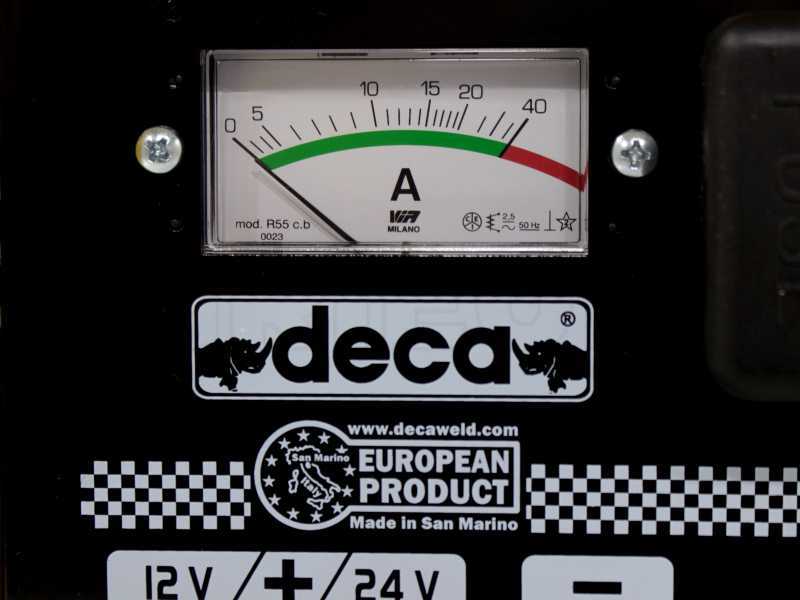 Deca Class Booster 220A 12/24V Caricabatterie per Auto - Nero/Giallo  (341000) for sale online