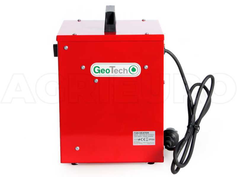 GeoTech EH 200 S Electric Hot Air Generator with Fan - Single-phase