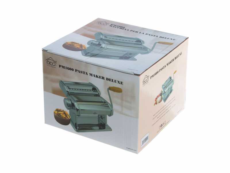 DCG PM1600 Hand-operated Pasta Maker - To roll out and cut the pasta