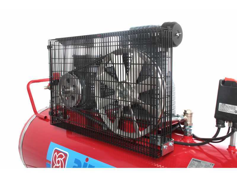 Airmec CR 204 K18+C TP - Belt-driven Air Compressor - Three-phase Electric Motor - 200L Tank