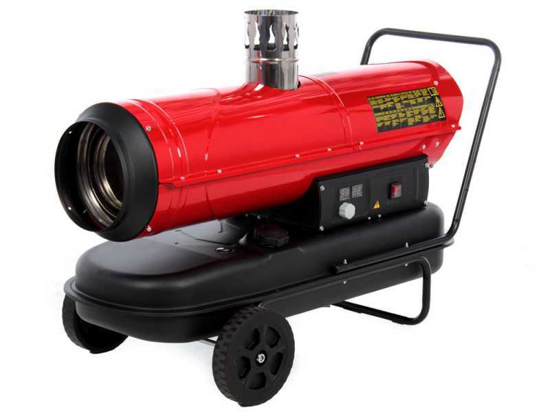 GeoTech IDH 3000 Indirect Diesel Hot Air Generator - Provided with trolley kit