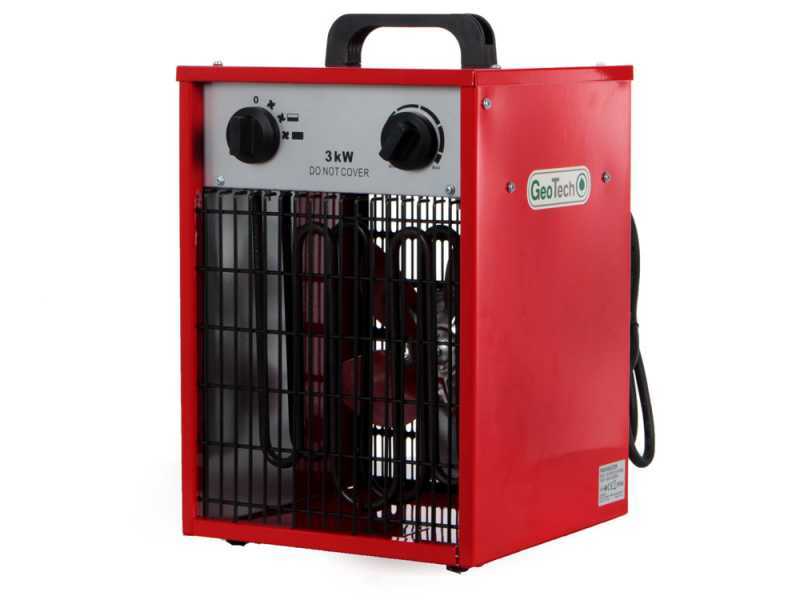 GeoTech EH 300 S Electric Fan Heater - Single-phase electric motor