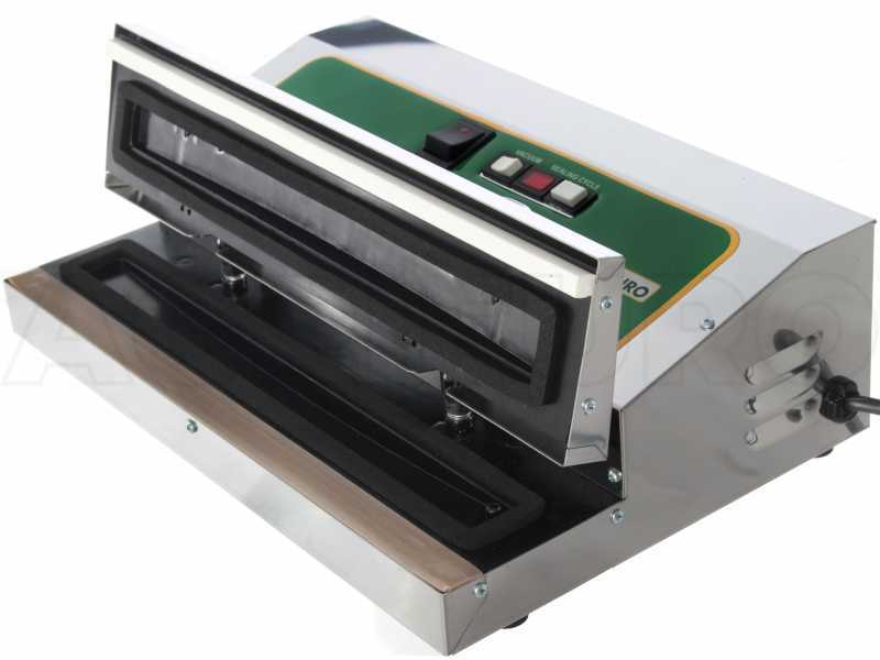 Euro VAC Manual Vacuum Sealer - Entirely Made in Stainless Steel