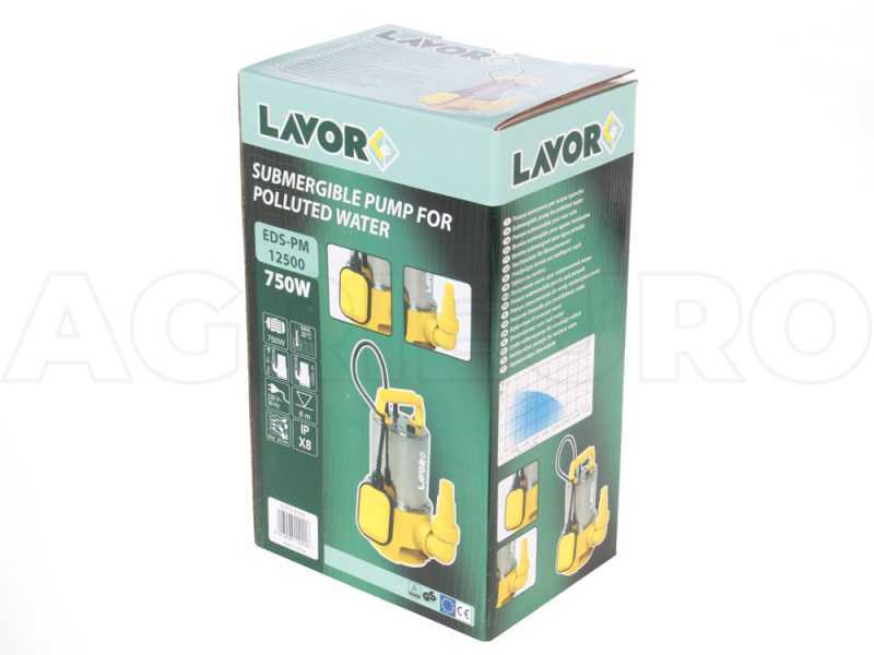 LAVOR EDS-PM 12500 Electric Metal Submersible Pump for Dirty Water - 750W