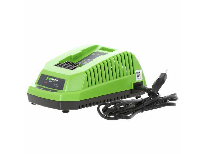 greenworkstools-24V 4.5 Cordless Battery Brushless Angle Grinder w/ 4.0Ah USB Battery & Charger