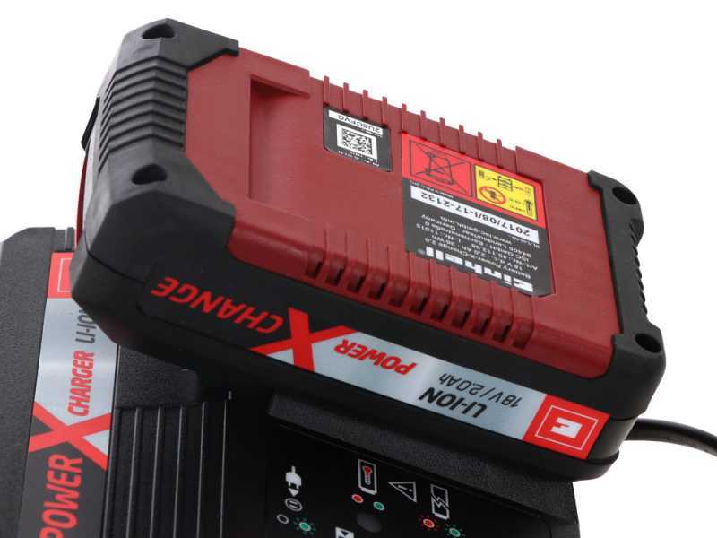 Einhell Power X-Change 18-Volt 3-Amp Lithium-Ion Fast Battery Charger  Station