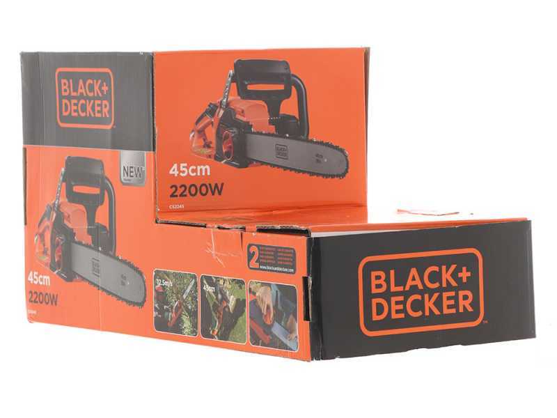 Electric chain saw CS2245 / 2200 W / 45cm, Black+Decker - Sabre Saws