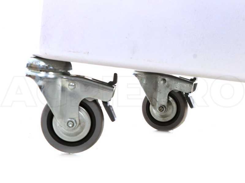 2) DH Casters 10 x 3.5 Swivel Caster w/ a Flat Free Wheel Wagon Cart  Dolly
