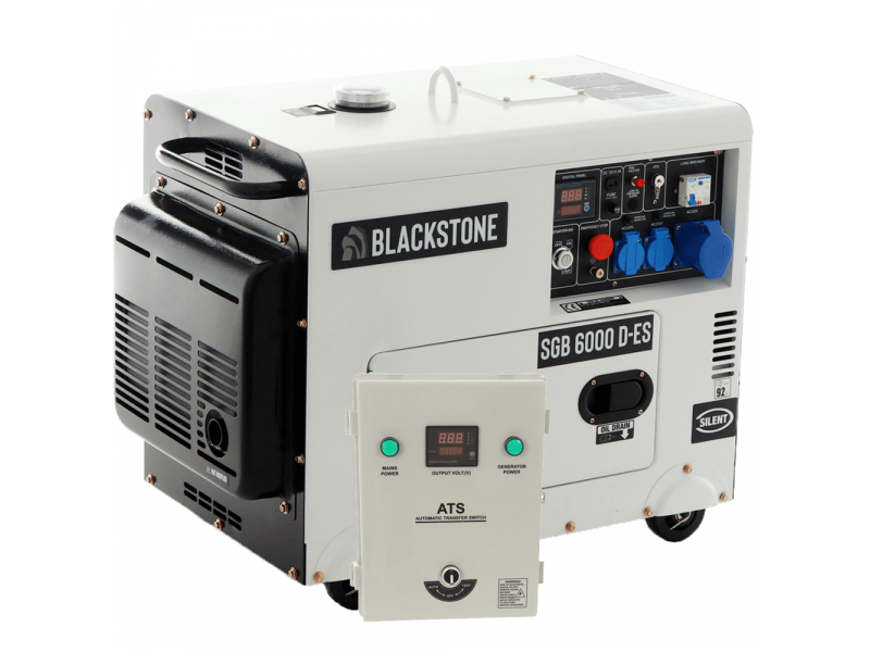 Blackstone SGB 6000 D-ES 5,3 kW generator best deal on AgriEuro