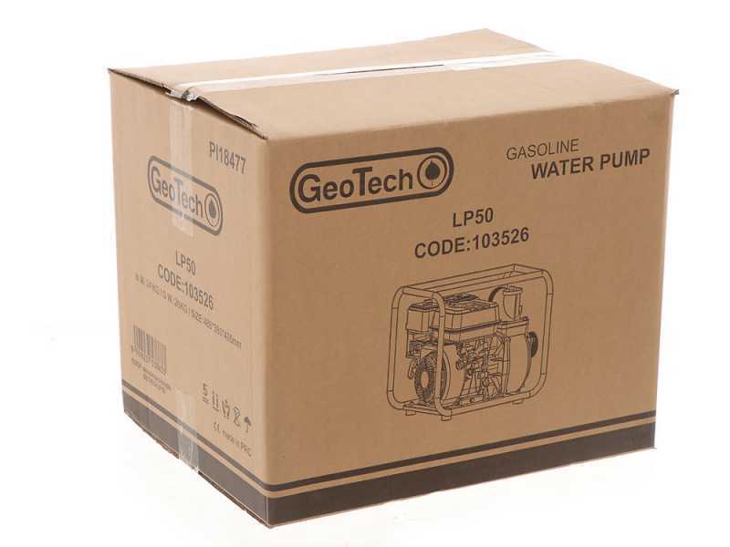 Geotech LP 80 V Petrol Water Pump - 80 mm - 3 inch Fittings