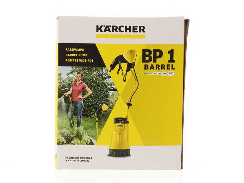 Karcher BP 1 Electric Submersible Pump for clear water - 400 W power