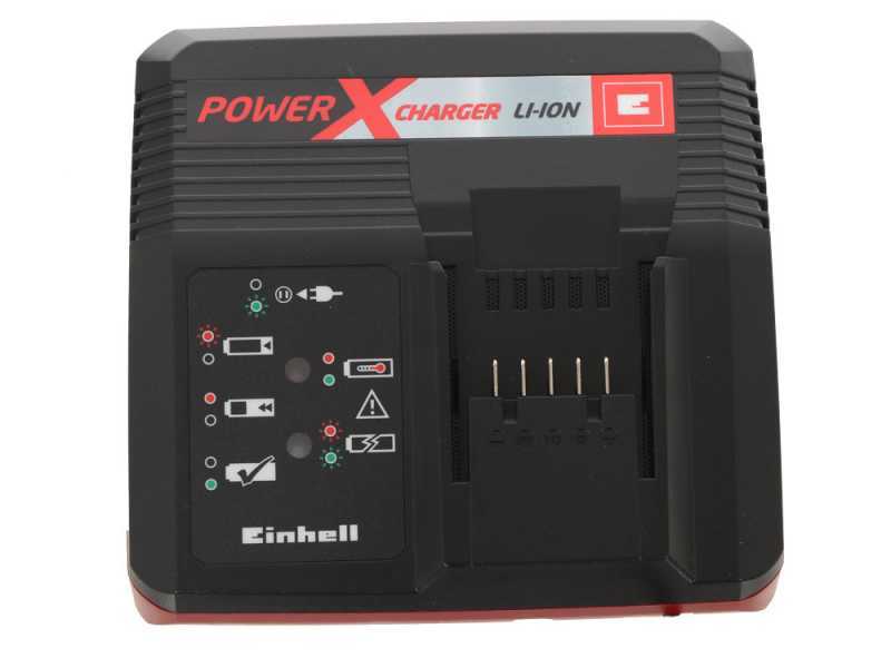 Einhell Genuine Power X-Change 18v Cordless Battery Charger and Li-Ion  Batteries 3ah