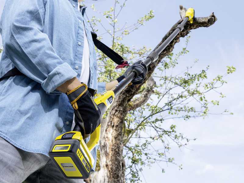 Karcher PSW 18-20 -18V cordless pruner with telescopic pole