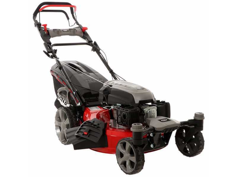 Zero turn self propelled lawn outlet mower