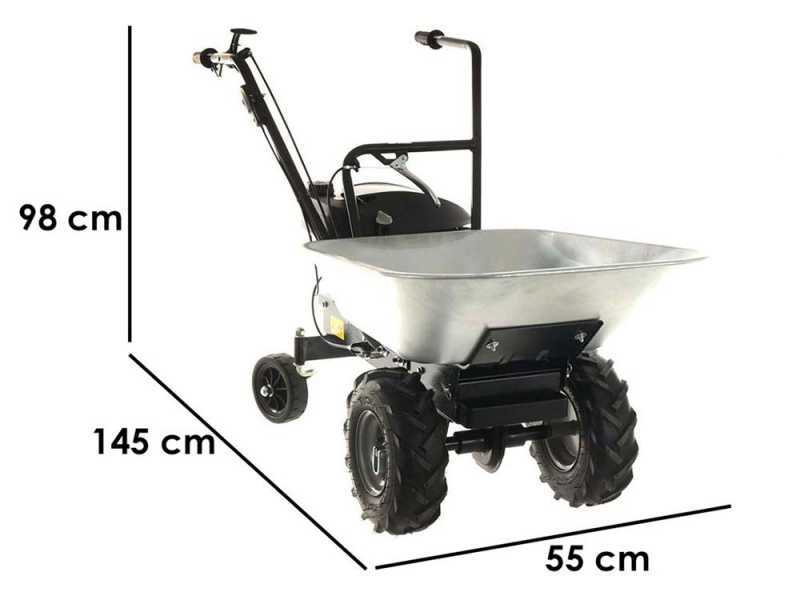 Eurosystems Carry Self-propelled Power Wheelbarrow with Honda GCVx 170 Engine