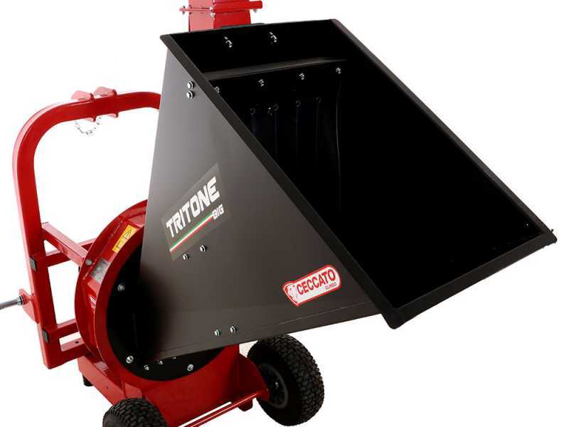 Ceccato Tritone BIG PTO - Tractor-mounted garden shredder - with 3-point hitch