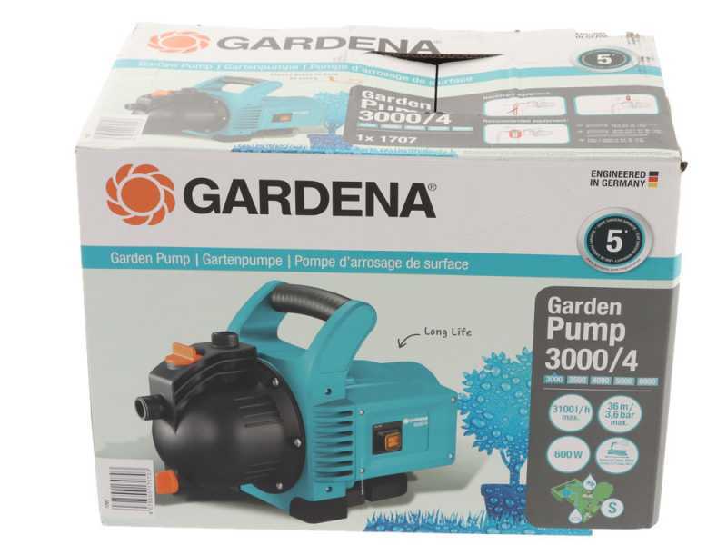 deal - Gardena Pump AgriEuro on Electric best 3000/4 600W , Garden