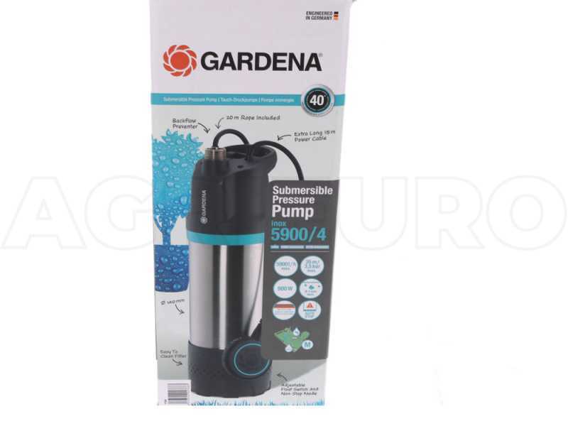 Gardena 5900/4 inox automatic Submersible Pressure Pump - For clear water - 900W