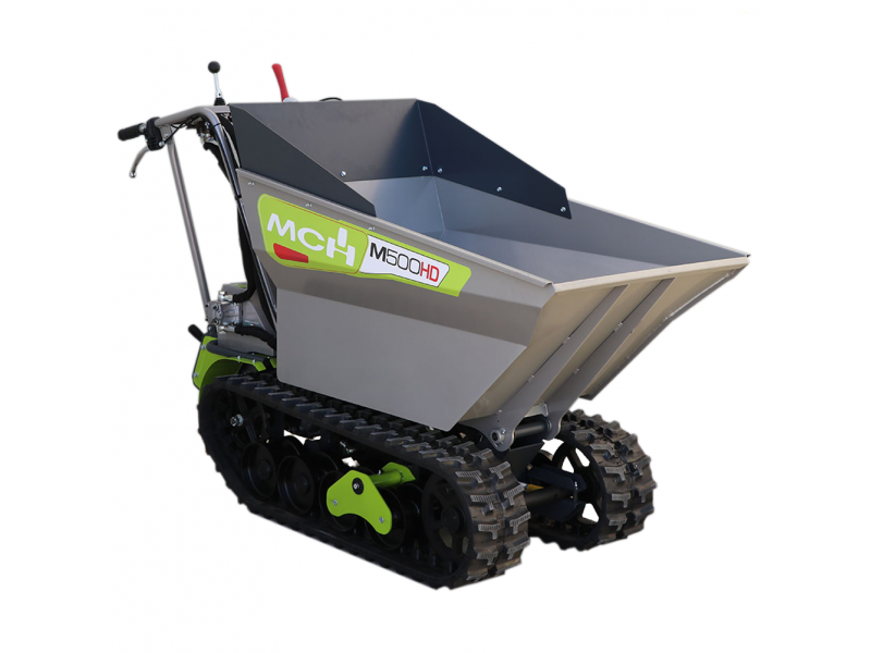 MCH M500HD GX Tracked Power Barrow Hydraulic extendable dumper 500 Kg loading capacity