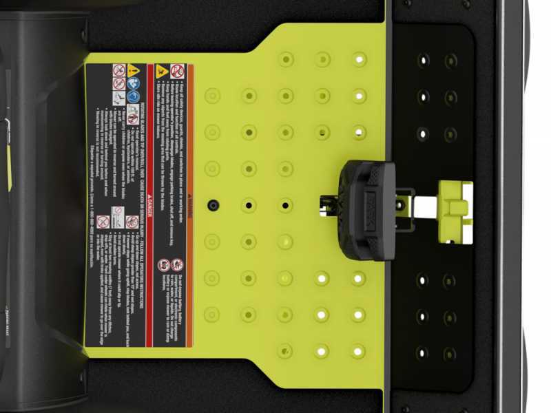 Ryobi ZTR480ex ZTR Battery-powered Riding-on Mower - Battery-powered Electric Motor 48 V/100Ah - 107 cm Cutting Width - 2 in 1