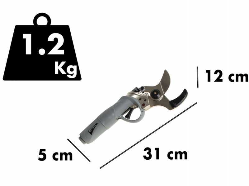 BlackStone 500-BP Electric Pruning Shears  - 1 battery 5.2 Ah 36 V