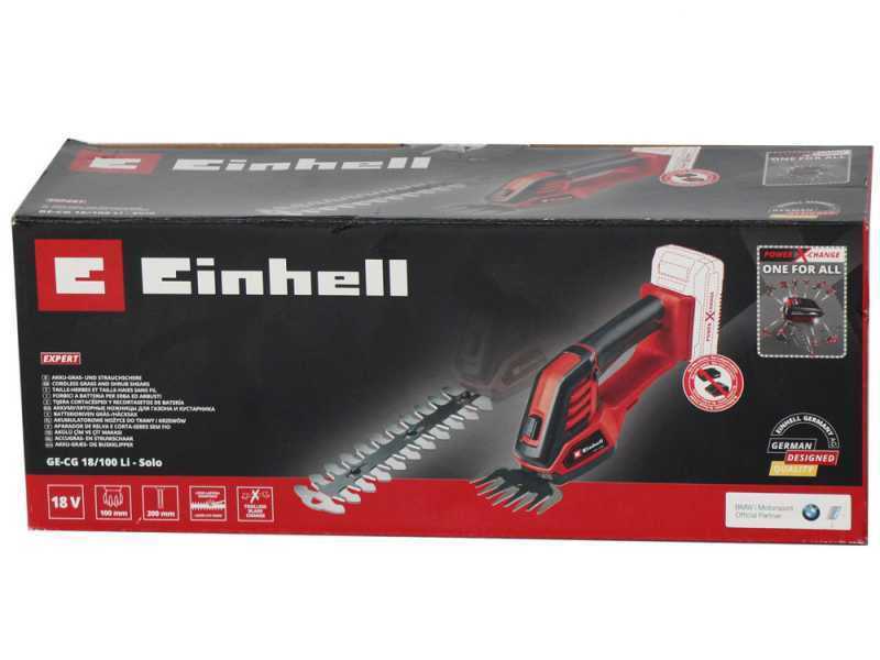 Einhell GE-CG 18/100 Li - Grass-cutting shears - BATTERY AND CHARGER NOT INCLUDED