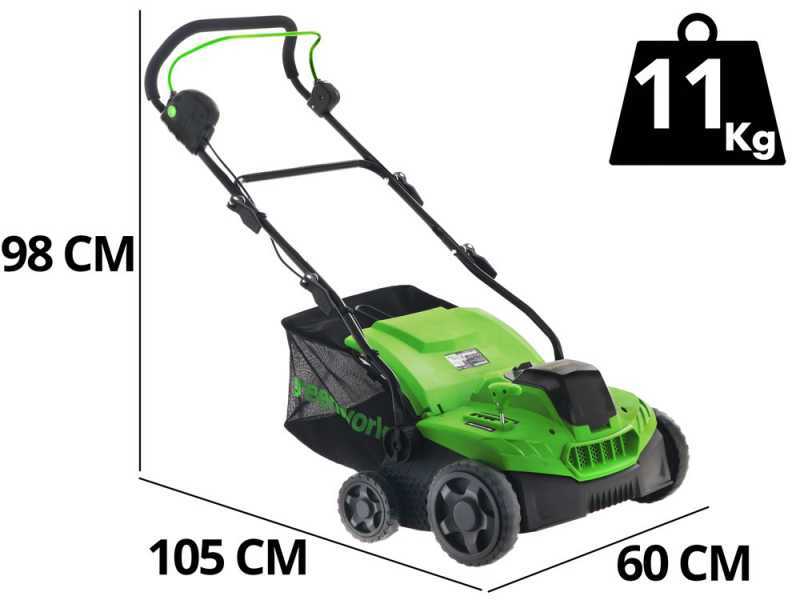 Greenworks GD40SC38II - Lawn Scarifier , best deal on AgriEuro