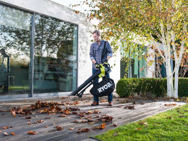 RYOBI OBV18 Cordless Blower - Vacuum - Shredder - WITHOUT BATTERY AND BATTERY CHARGER