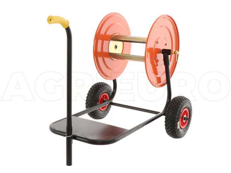 Cart with galvanized Hose Reel - 40 bar lance , best deal on AgriEuro