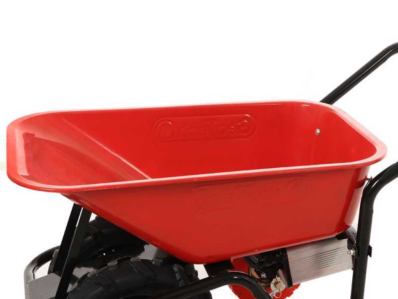 Geotech CAR 300T-80 Electric Battery-Powered Wheelbarrow - 40V 6Ah Battery