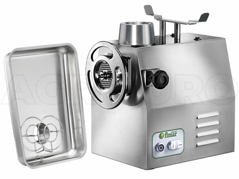 FIMAR TC32RS Electric Meat Mincer - Body and Grinding Unit in Stainless Steel - Single-phase - 230 V / 3 hp