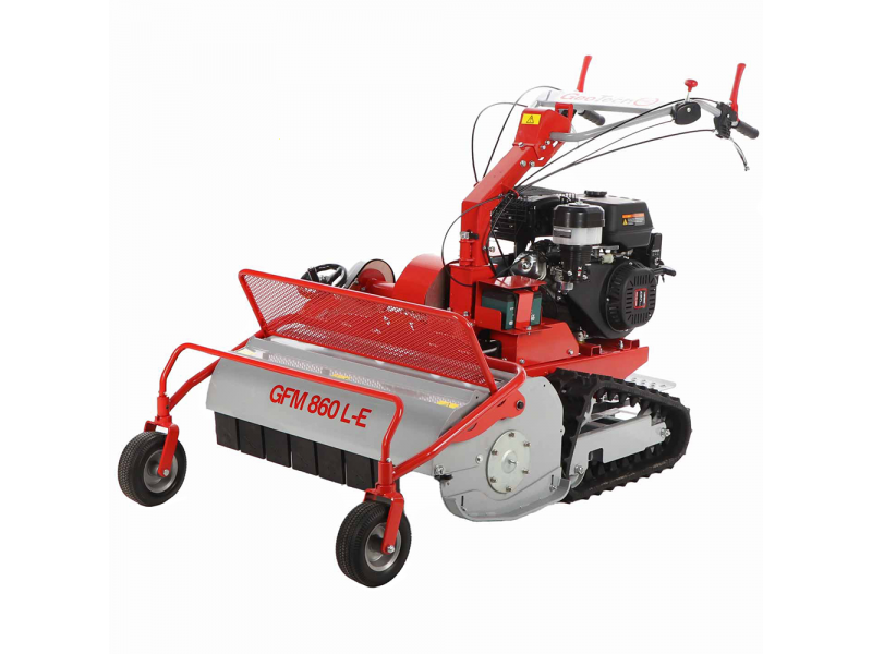 Self propelled deals rough cut mower