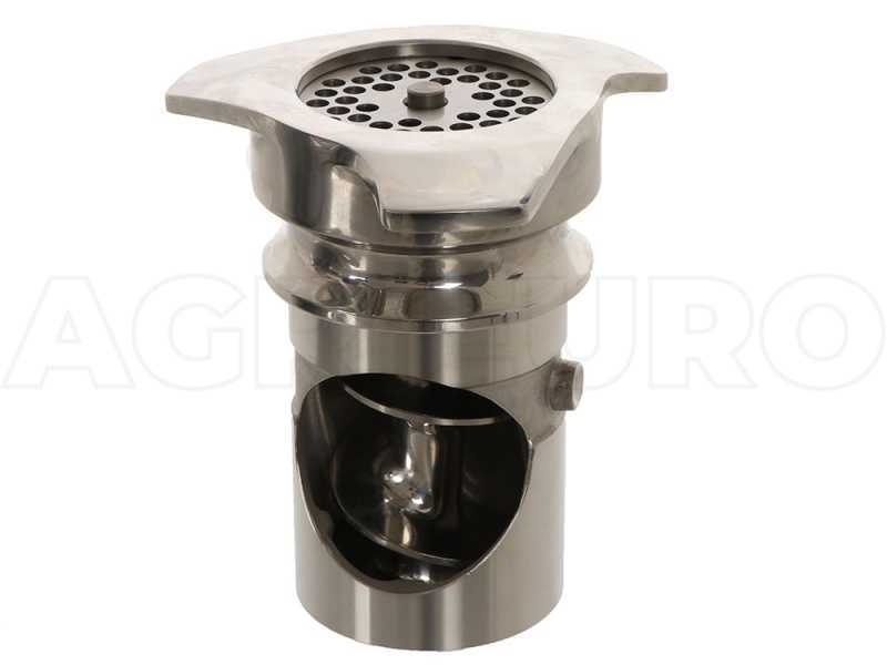 FAMA TG12 RETR&Ograve; Electric Meat Mincer - with Integrated Grater - Grinding Unit in Stainless Steel - Three-phase - 1.0HP/400V