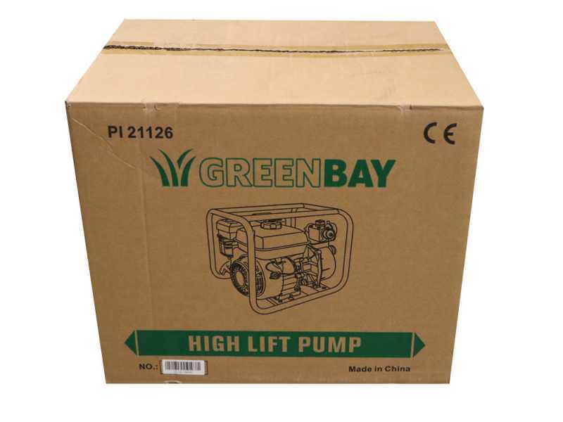 Greenbay GB-HPWP 50 Petrol Water Pump - High Head Lift - with 50/40/40 Fittings