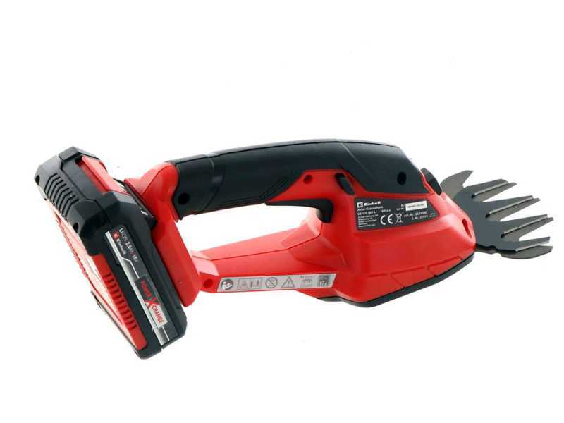 EINHELL GE-HC Power X-Change 18-Volt Cordless Telescoping Garden  Multi-Tool, Interchangeable 8-Inch Pole Saw and 18-Inch Hedge Trimmer, Tool  Only