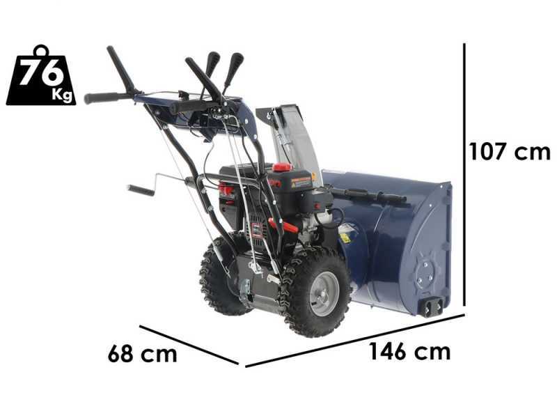 BullMach BM-66 LWE - Petrol Snowplough - Loncin G210F(D)S