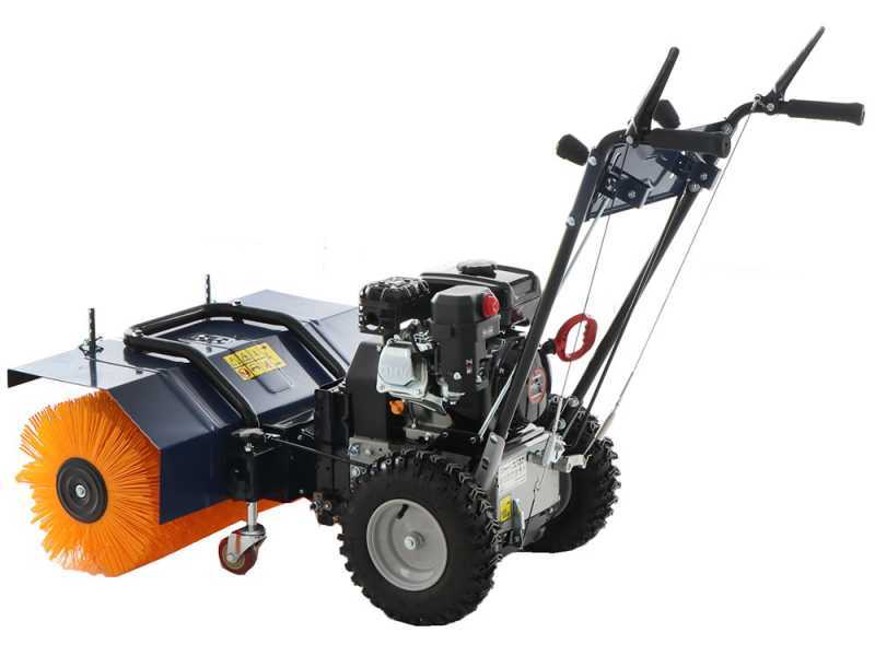 31 Walk-Behind Snow Sweeper Power Brush Broom Mower 7hp Gas-Powered Engine