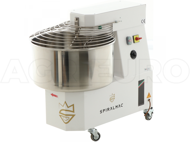 Dough Mixer - 200L - 120kg Dough - 2 Speeds - 400V - Maxima