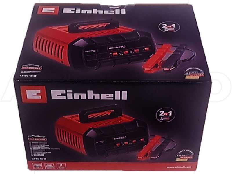 Einhell CE-BC 15 M - Car Battery Charger - 12V - car and motorbike batteries - steel/plastic