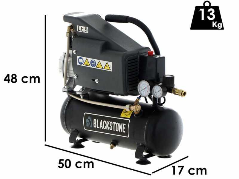 BlackStone LBC 09-15 - Electric Air Compressor - 9L Tank - 8 bar Pressure